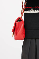 Chanel 2015 Leather Quilted Surpique Bag
