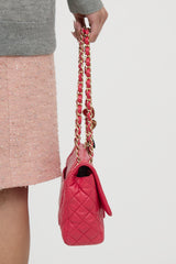 Chanel 2009 Valentine Charm Flap Bag