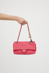Chanel 2009 Valentine Charm Flap Bag