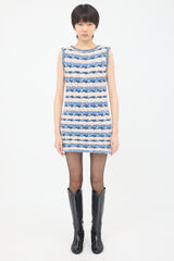 Chanel Resort 2015 Striped Knit Dress