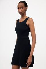 Chanel Rib Knit Panelled Dress