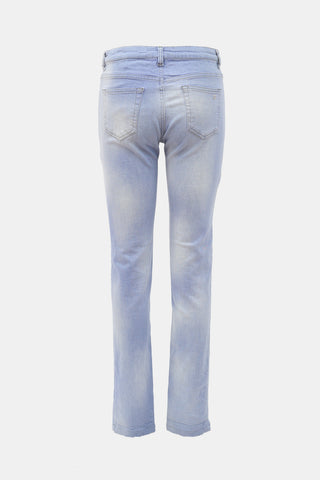 Chanel SS 2008 Slim Leg Jeans