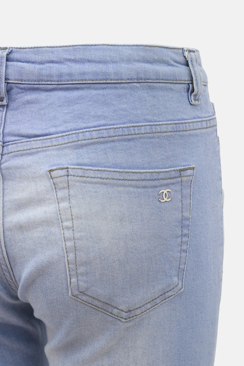 Chanel SS 2008 Slim Leg Jeans