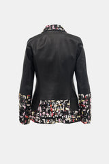 Chanel SS 2011 Leather Eyelet Jacket