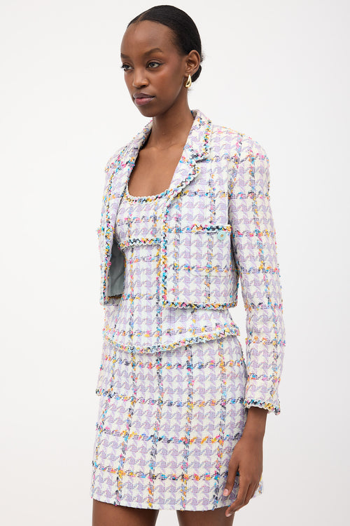 Chanel SS 1994 Tweed Four Piece Set