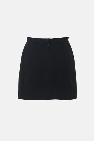 Chanel SS 1998 Wool Mini Skirt