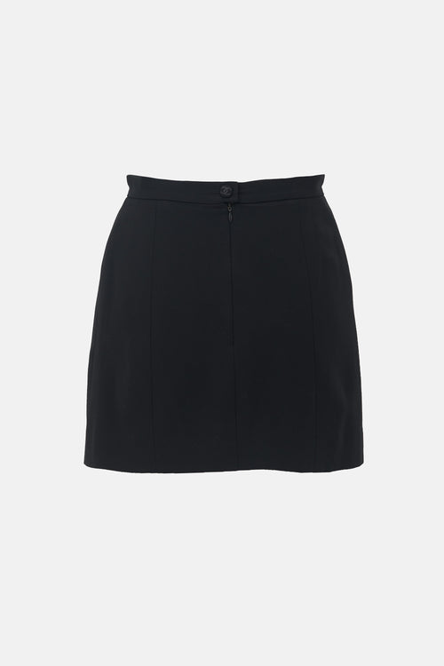 Chanel SS 1998 Wool Mini Skirt