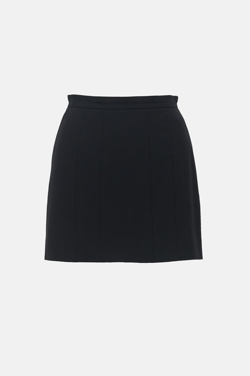 Chanel SS 1998 Wool Mini Skirt
