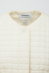 Chanel SS 2000 Quilted Short Sleeve Jacket