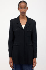 Chanel SS 2002 Wool Four Pocket Jacket