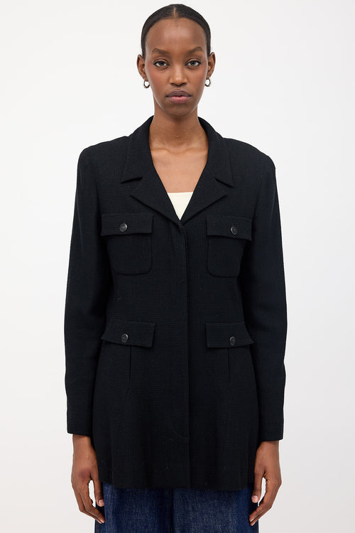 Chanel SS 2002 Wool Four Pocket Jacket