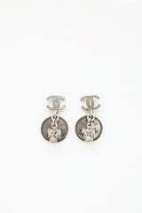 Chanel SS 2003 Maltese Cross CC Earrings