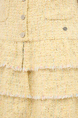 Chanel SS 2006 Tweed Tiered Dress