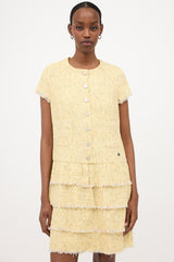 Chanel SS 2006 Tweed Tiered Dress