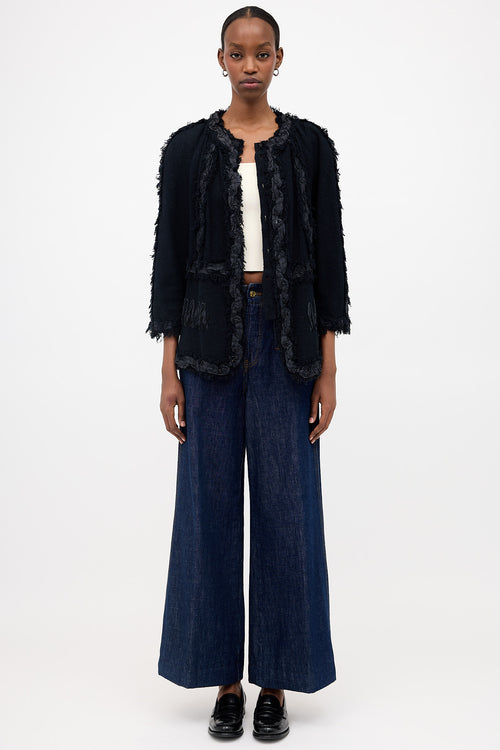 Chanel SS 2009 Tweed Ribbon Jacket