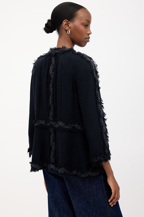 Chanel SS 2009 Tweed Ribbon Jacket
