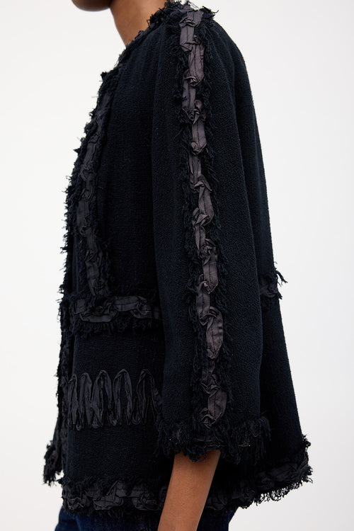 Chanel SS 2009 Tweed Ribbon Jacket