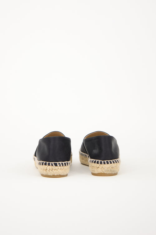 Chanel Satin CC Espadrille
