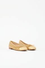 Chanel Sequin CC Ballet Flat