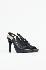 Chanel Shiny Suede CC Pump