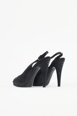 Chanel Shiny Suede CC Pump