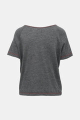 Chanel Grey Cashmere & Silk Co-Ord Set