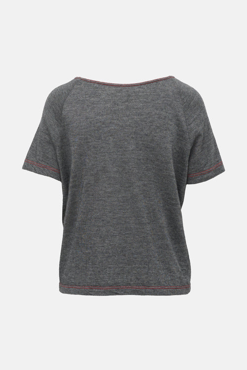 Chanel Grey Cashmere & Silk Co-Ord Set