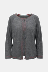 Chanel Grey Cashmere & Silk Co-Ord Set