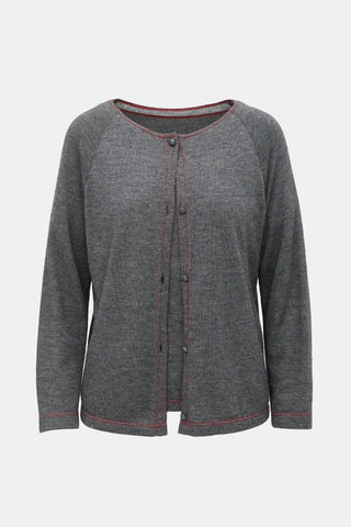 Chanel Grey Cashmere & Silk Co-Ord Set