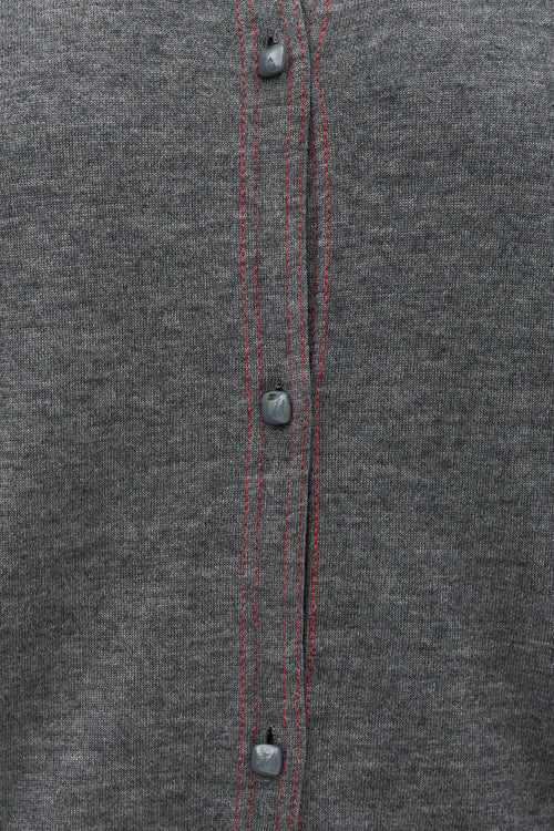 Chanel Grey Cashmere & Silk Co-Ord Set