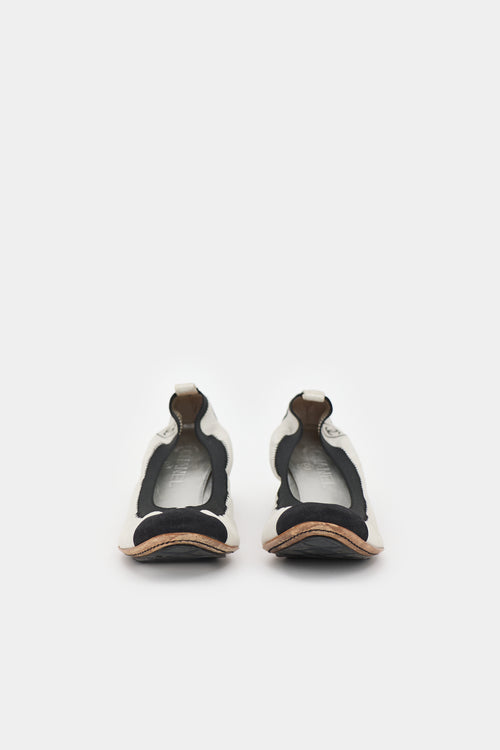 Chanel Sparkle Suede CC Heel