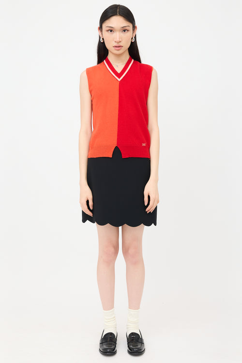 Chanel Spring 2002 Cashmere Vest