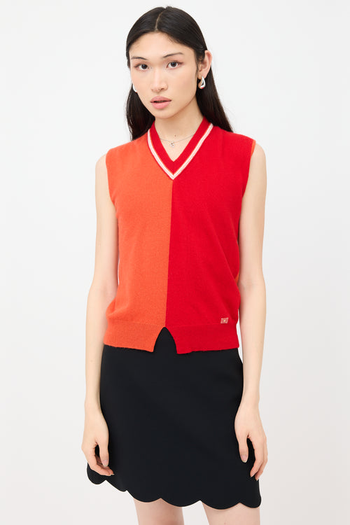 Chanel Spring 2002 Cashmere Vest