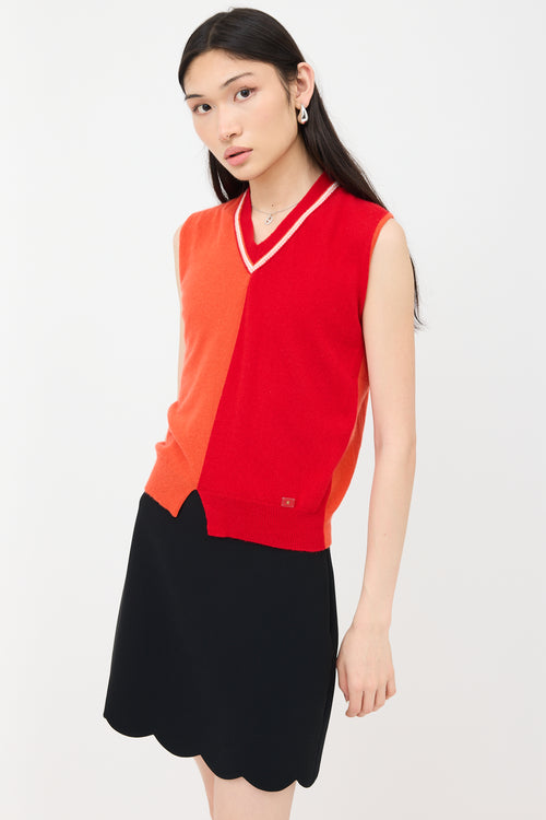 Chanel Spring 2002 Cashmere Vest