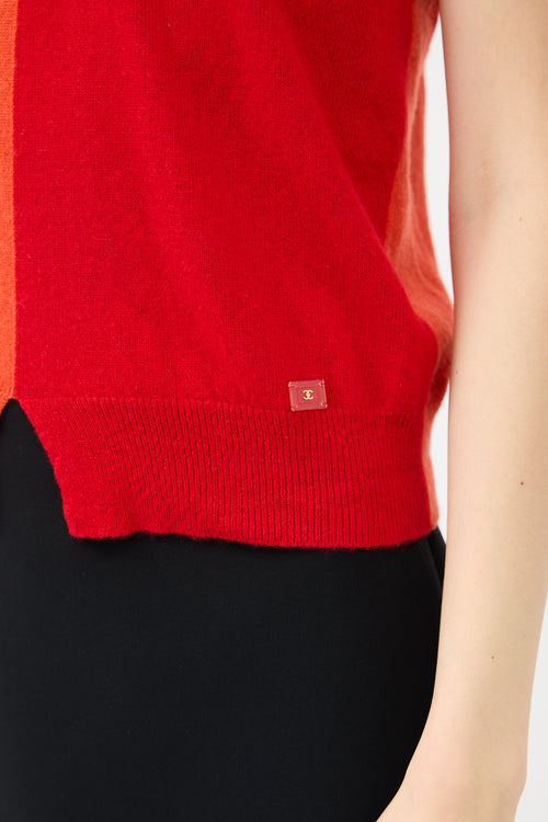 Chanel Spring 2002 Cashmere Vest