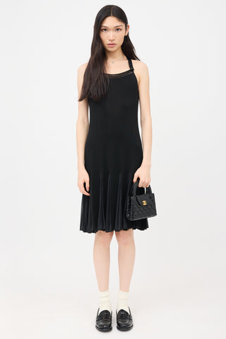 Chanel Spring 2004 Pleated Dress