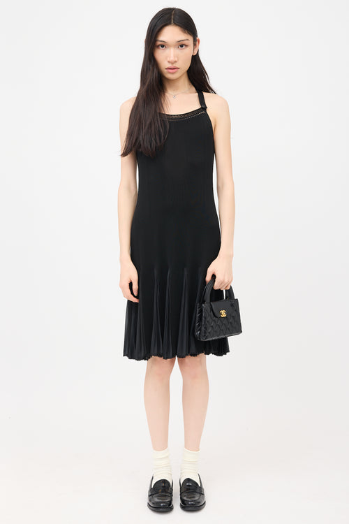 Chanel Spring 2004 Pleated Dress