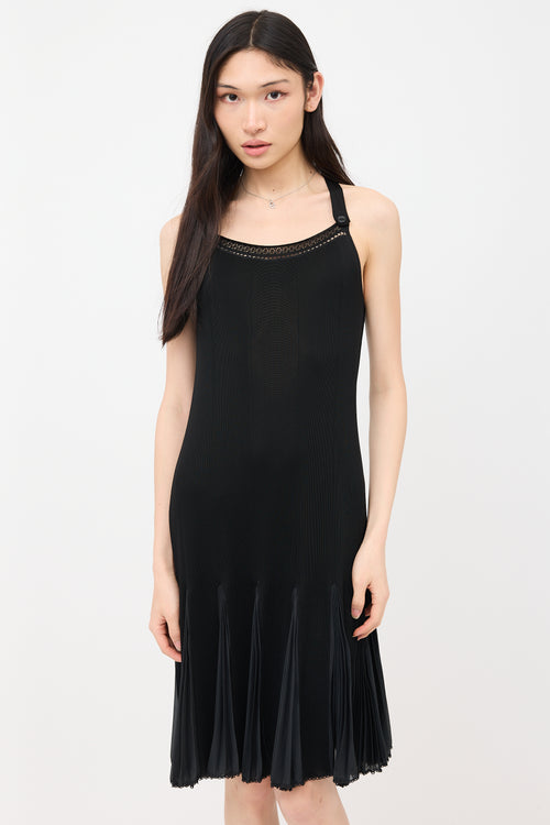 Chanel Spring 2004 Pleated Dress