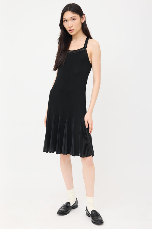 Chanel Spring 2004 Pleated Dress