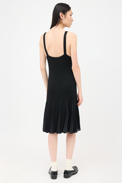 Chanel Spring 2004 Pleated Dress