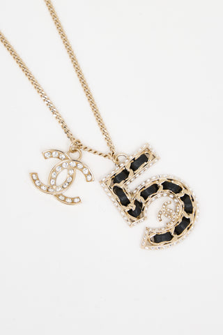 Chanel Spring 2023 Embellished Pendant Necklace