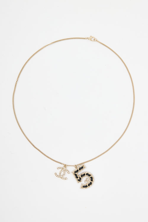 Chanel Spring 2023 Embellished Pendant Necklace