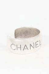 Chanel Spring 1996 Logo Cuff Bracelet