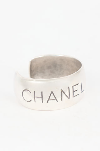 Chanel Spring 1996 Logo Cuff Bracelet
