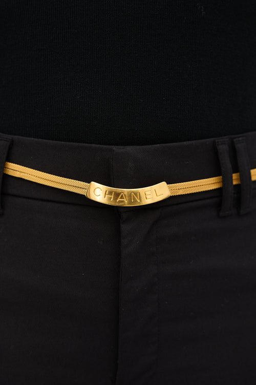 Chanel Spring 1998 Logo Belt