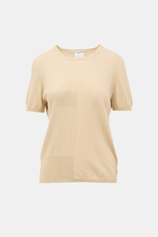 Chanel Spring 2004 CC Knit Top