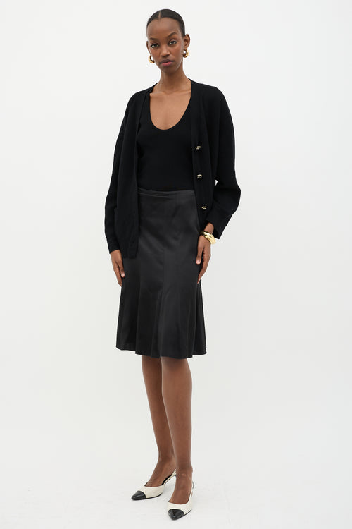 Chanel Spring 2006 Silk Slip Skirt