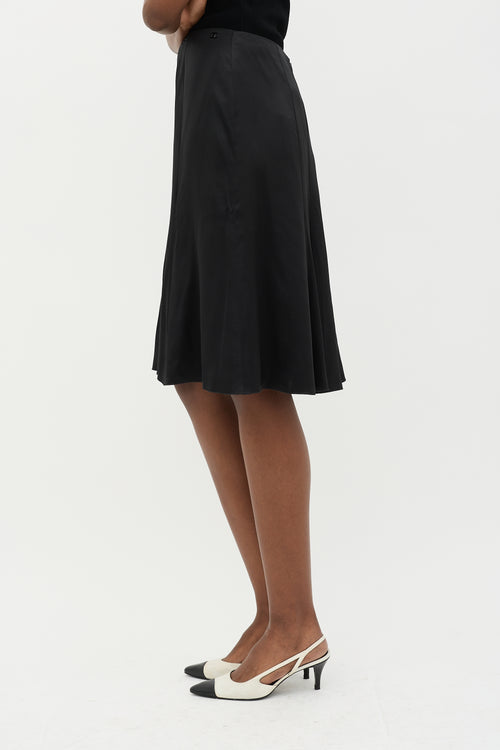 Chanel Spring 2006 Silk Slip Skirt