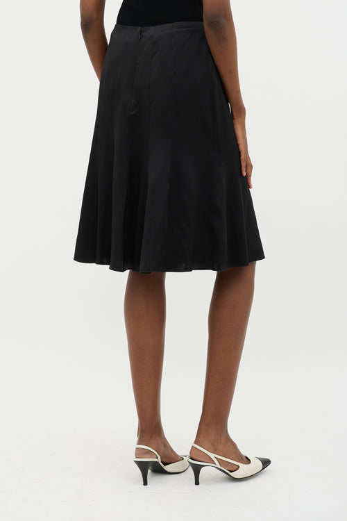 Chanel Spring 2006 Silk Slip Skirt