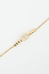 Chanel Spring 2023 Crystal CC Heart Choker Necklace
